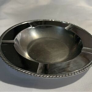 Dutch Boy National Lead Co. Ashtray Round “7 Elegant Silver Durable VTG